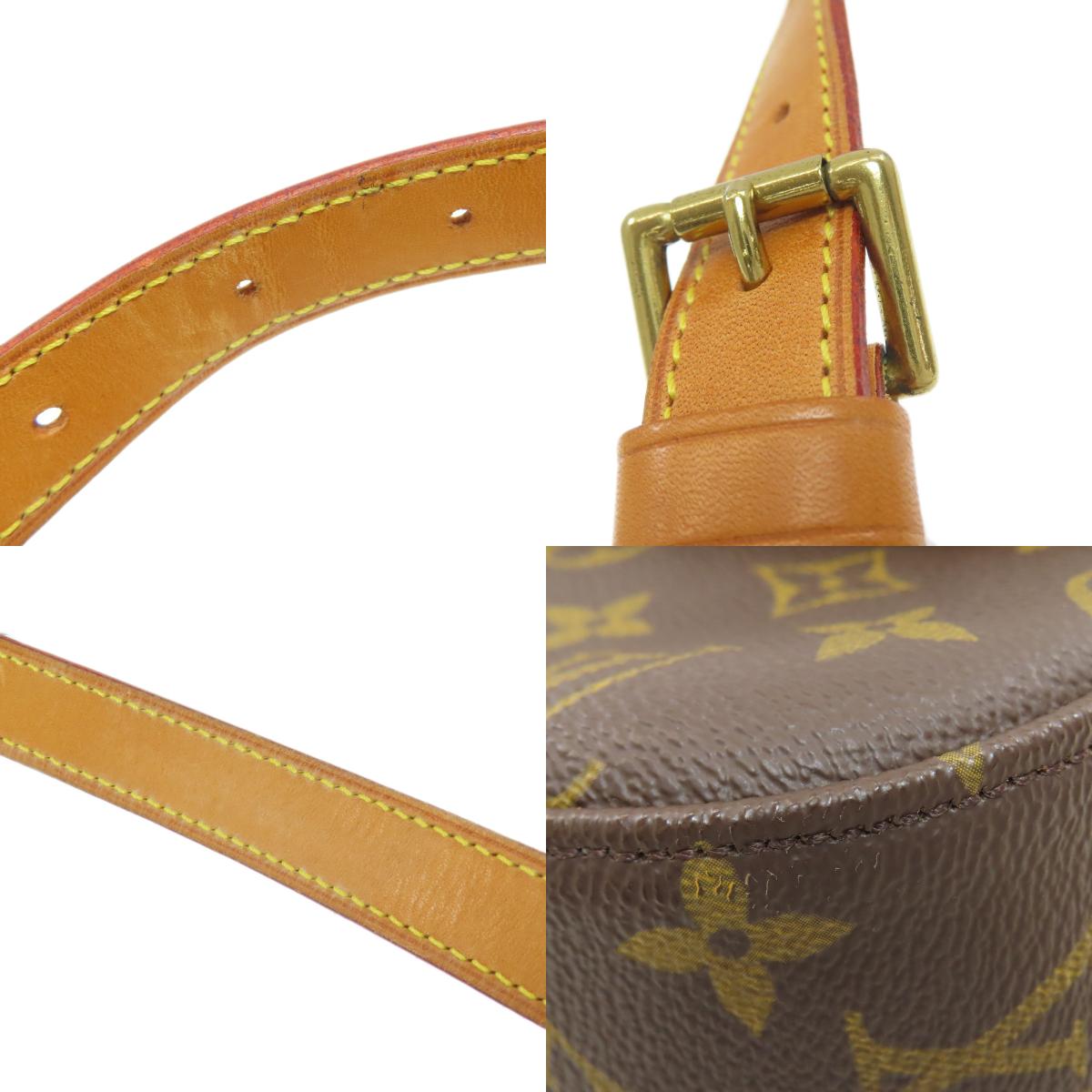ルイヴィトン M51242 サン・クルー ショルダーバッグ モノグラムキャンバス レディース 【中古】【LOUIS VUITTON】