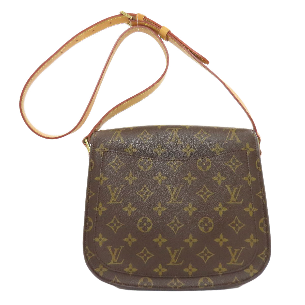 ルイヴィトン M51242 サン・クルー ショルダーバッグ モノグラムキャンバス レディース 【中古】【LOUIS VUITTON】