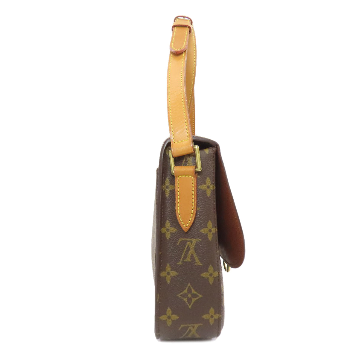 ルイヴィトン M51242 サン・クルー ショルダーバッグ モノグラムキャンバス レディース 【中古】【LOUIS VUITTON】