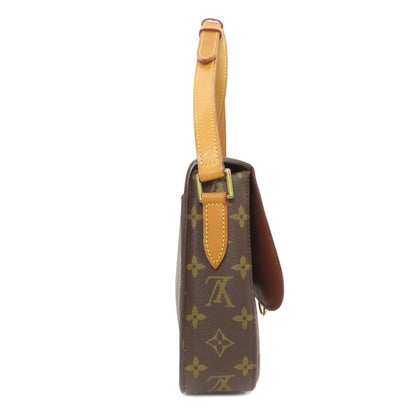ルイヴィトン M51242 サン・クルー ショルダーバッグ モノグラムキャンバス レディース 【中古】【LOUIS VUITTON】