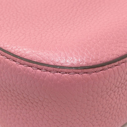 Tory Burch logo Shoulder Bag Leather Ladies [Used]
