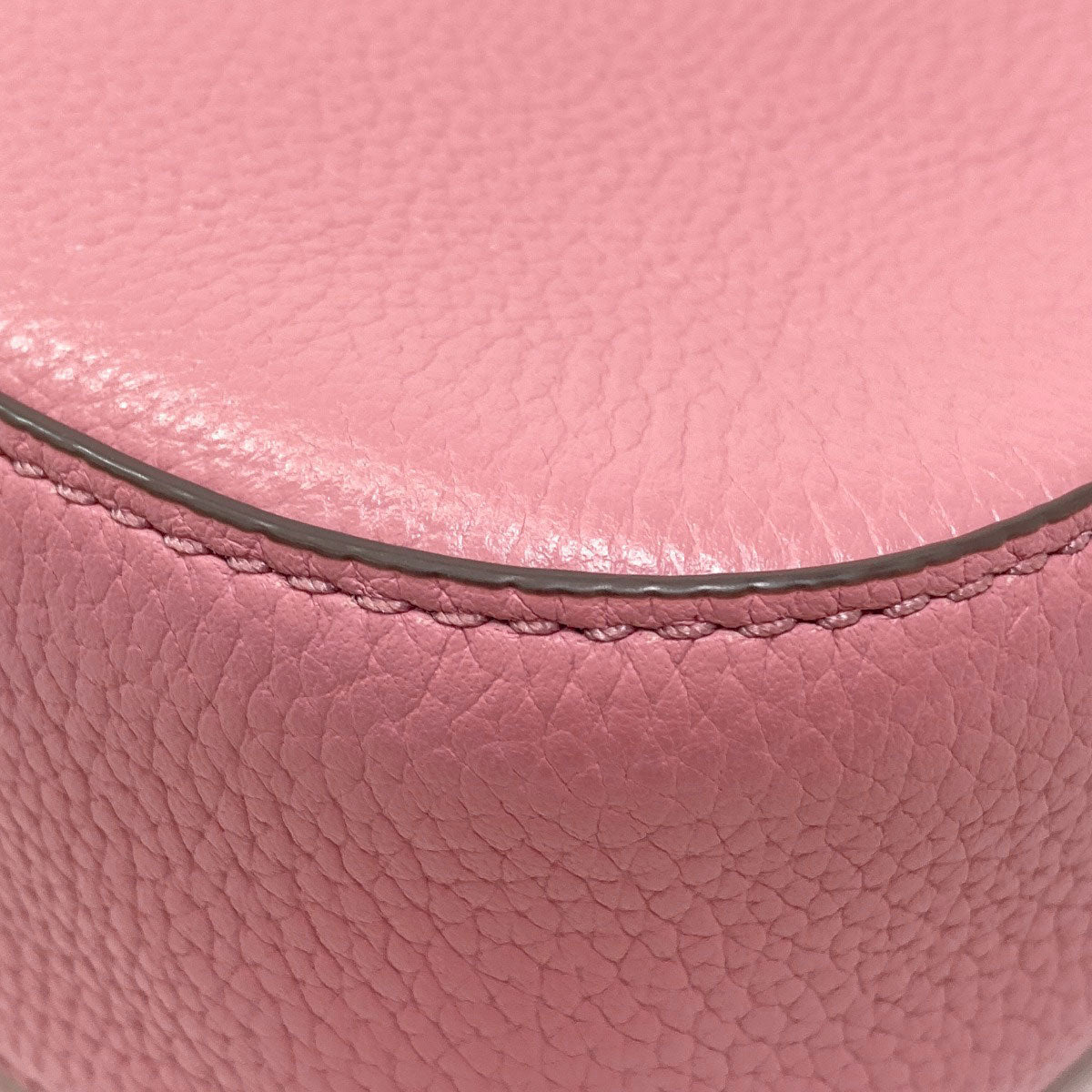 Tory Burch logo Shoulder Bag Leather Ladies [Used]