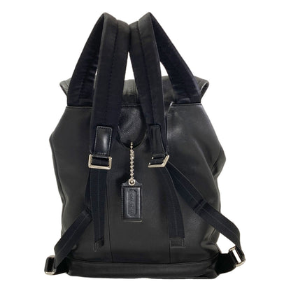 COACH 70306 logo Backpack Â· Daypack Leather Ladies [Used]