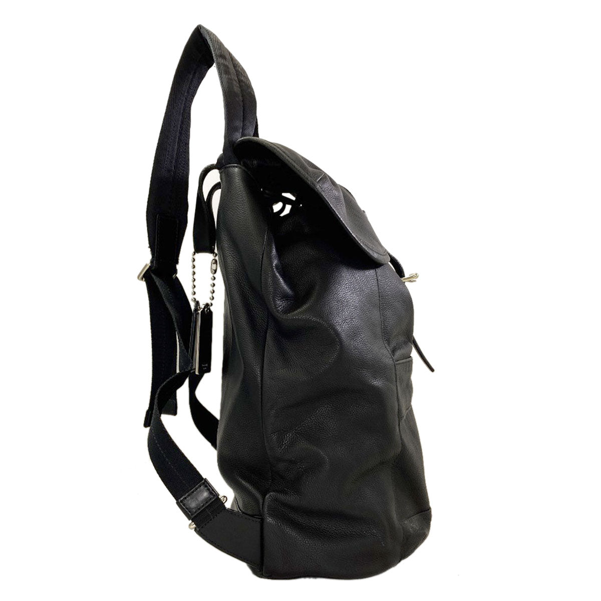 COACH 70306 logo Backpack Â· Daypack Leather Ladies [Used]