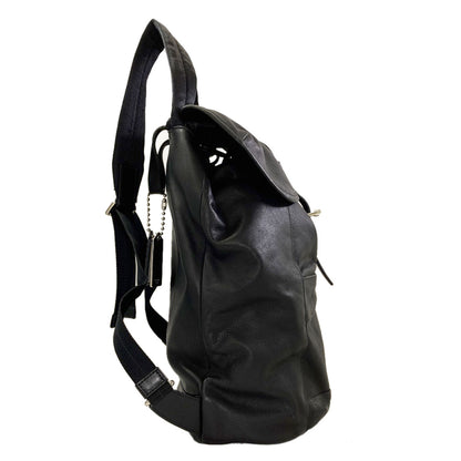 COACH 70306 logo Backpack Â· Daypack Leather Ladies [Used]