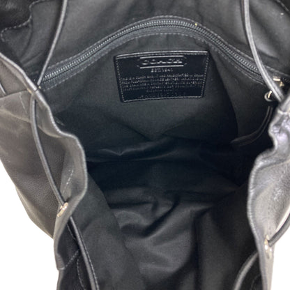 COACH 70306 logo Backpack Â· Daypack Leather Ladies [Used]