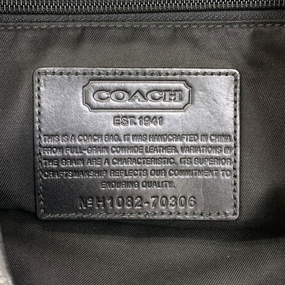 COACH 70306 logo Backpack Â· Daypack Leather Ladies [Used]