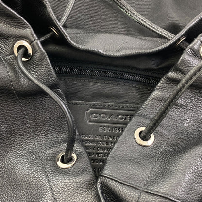 COACH 70306 logo Backpack Â· Daypack Leather Ladies [Used]
