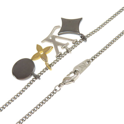 LOUIS VUITTON M00521 Pendant・LV Instinct Necklace Metal Ladies [Used]