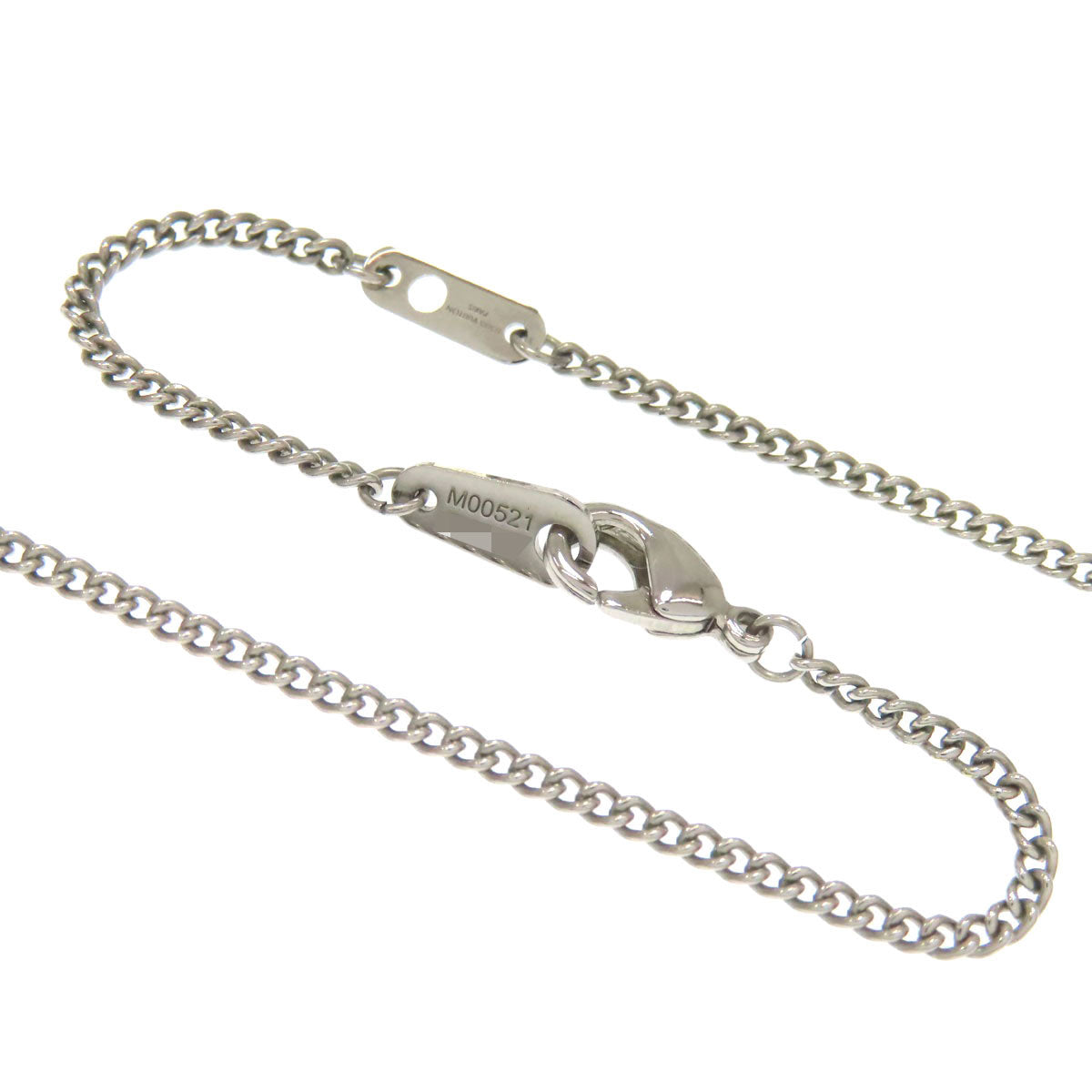 LOUIS VUITTON M00521 Pendant・LV Instinct Necklace Metal Ladies [Used]