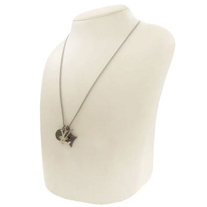 LOUIS VUITTON M00521 Pendant・LV Instinct Necklace Metal Ladies [Used]