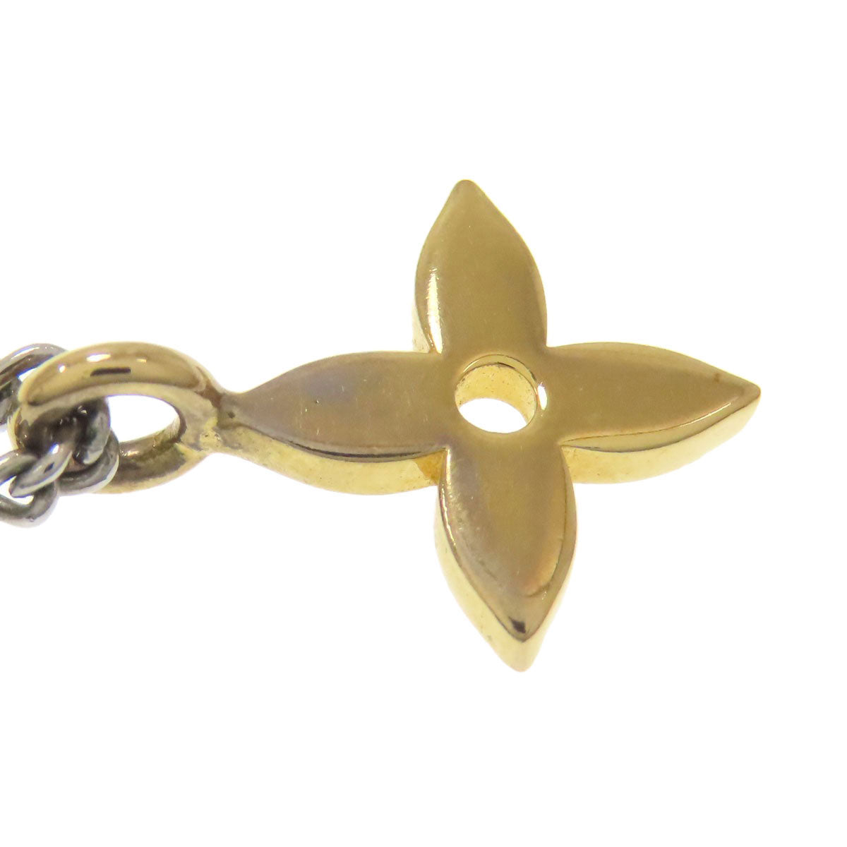LOUIS VUITTON M00521 Pendant・LV Instinct Necklace Metal Ladies [Used]