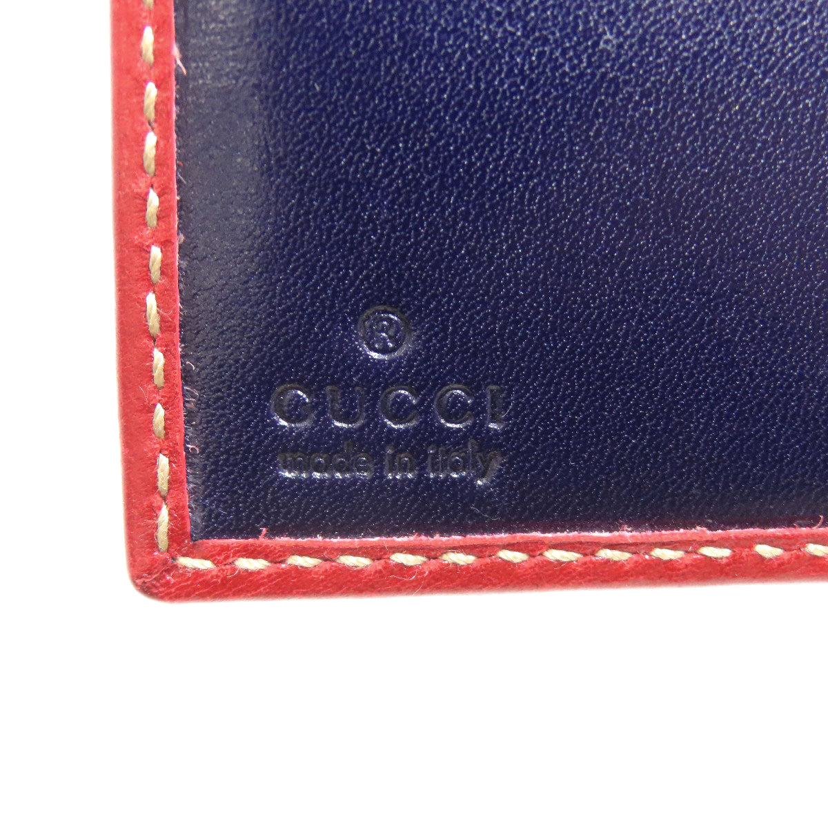GUCCI 190415 logo Bifold Wallet with Coin Pocket Nylon Ladies [Used]