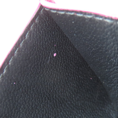 BALENCIAGA 516402 Logo tri-fold wallet Bifold Wallet with Coin Pocket Leather Ladies [Used]