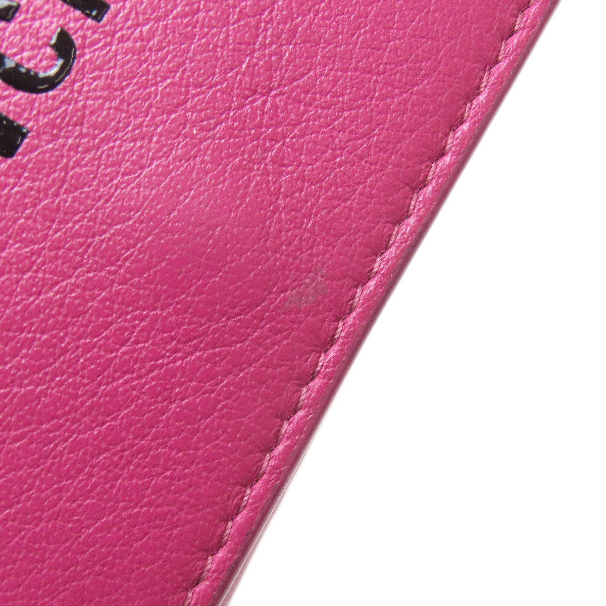 BALENCIAGA 516402 Logo tri-fold wallet Bifold Wallet with Coin Pocket Leather Ladies [Used]