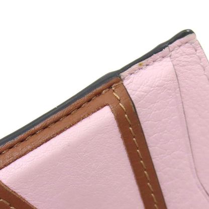 LOEWE anagram Card Case Leather Ladies [Used]