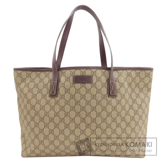 グッチ 211137 GGスプリーム トートバッグ PVC レディース 【中古】【GUCCI】