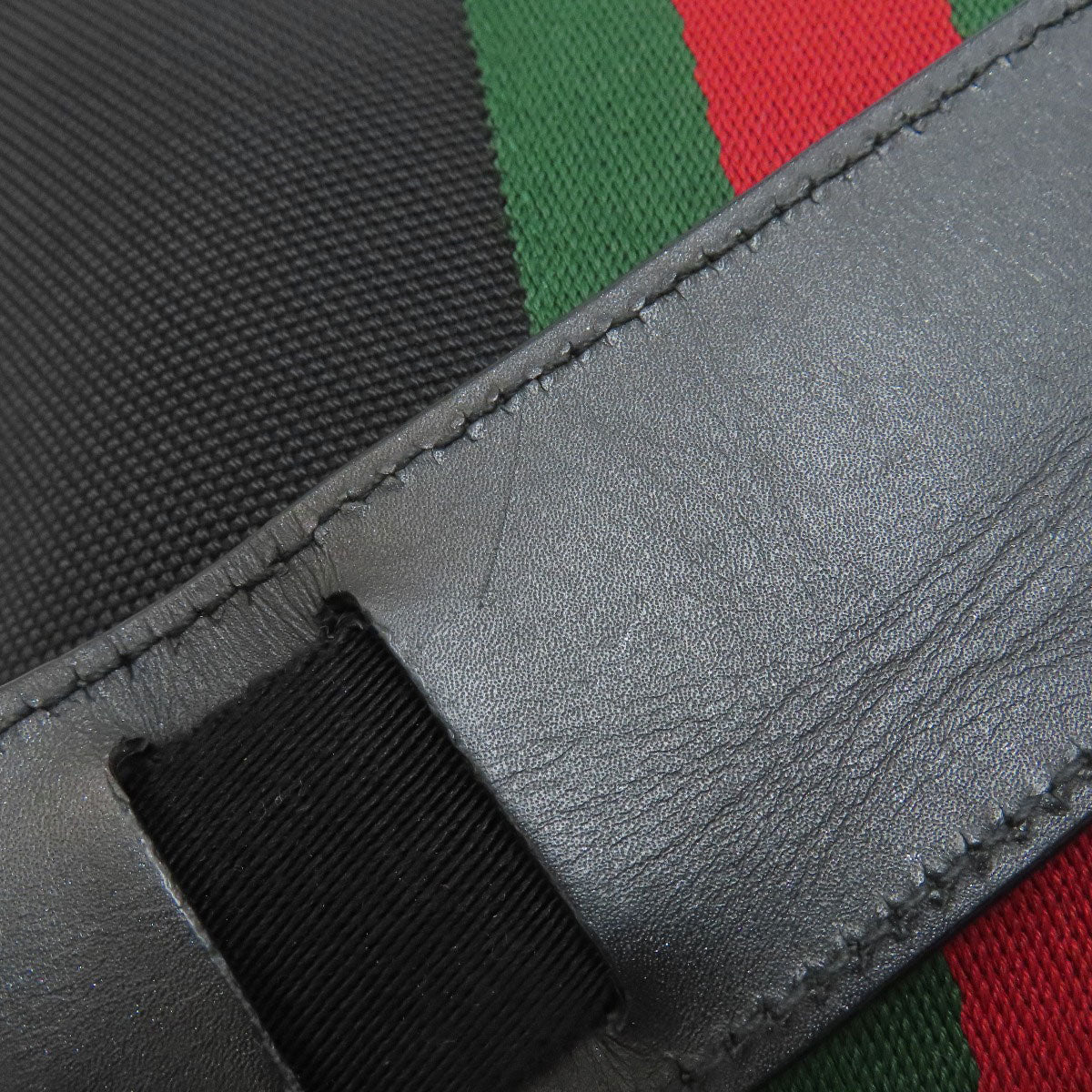 グッチ 631195 アウトレット シェリーライン ショルダーバッグ キャンバス レディース 【中古】【GUCCI】