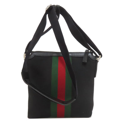 グッチ 631195 アウトレット シェリーライン ショルダーバッグ キャンバス レディース 【中古】【GUCCI】