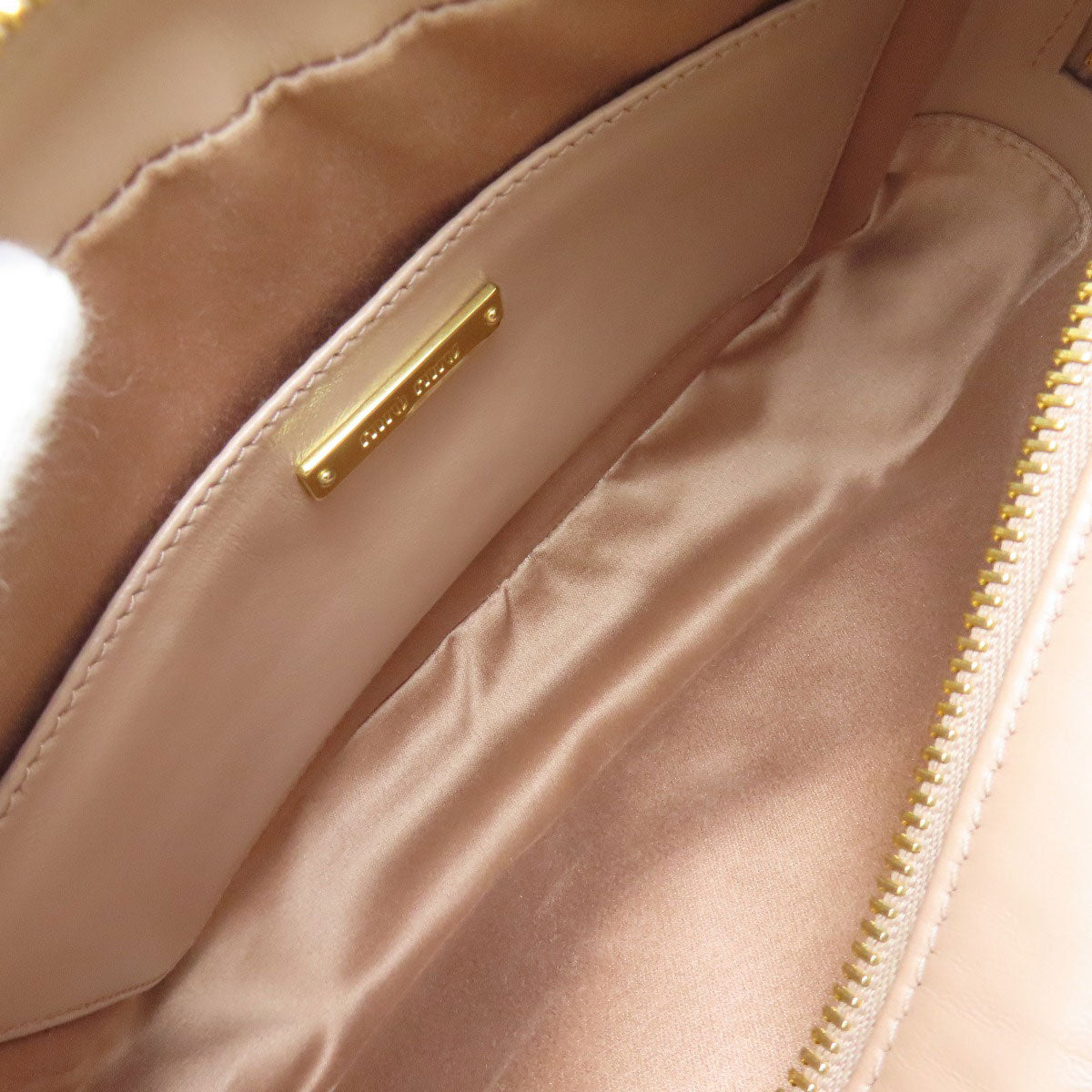 ミュウミュウ チェーンショルダー ショルダーバッグ カーフ レディース 【中古】【MIUMIU】