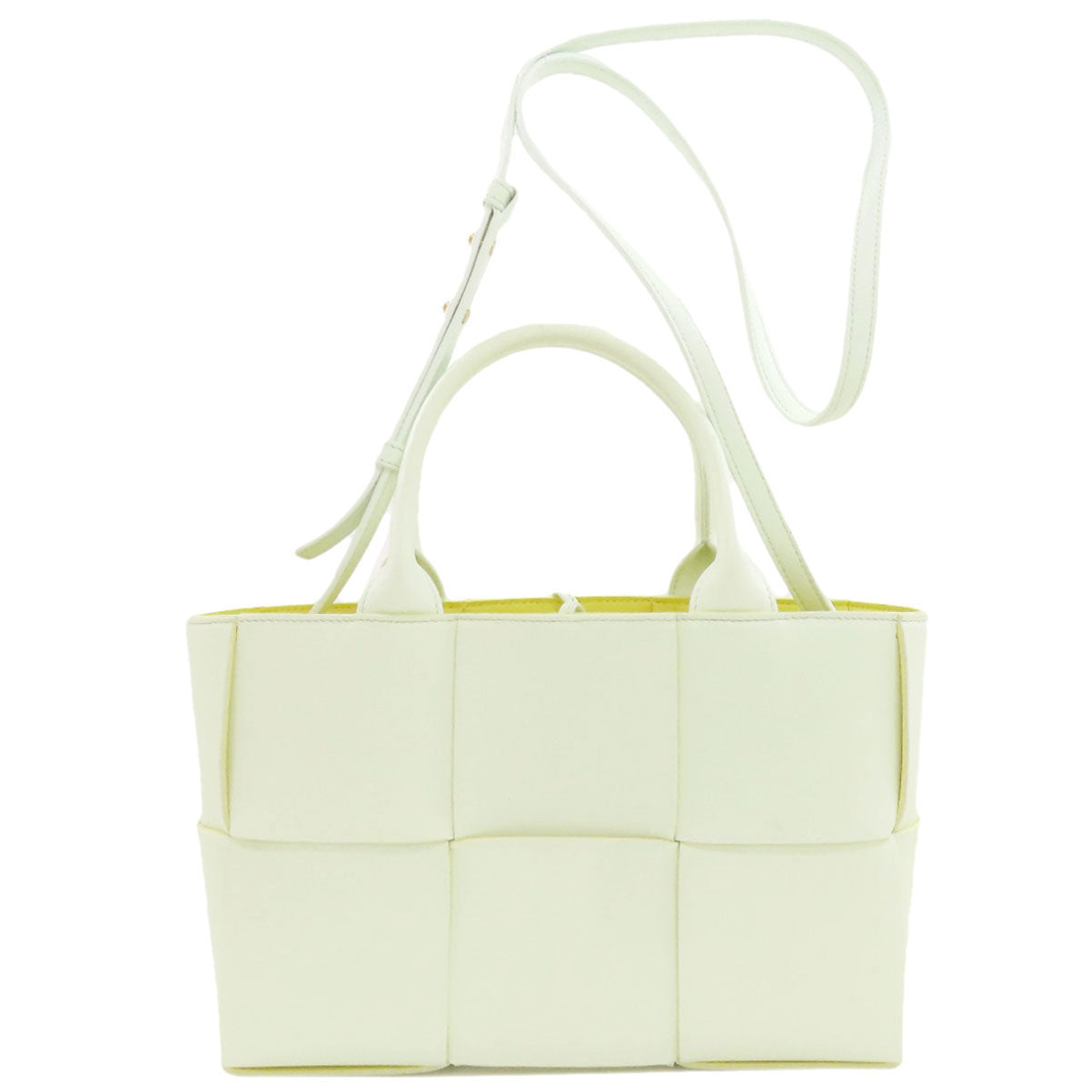 BOTTEGA VENETA Arco 2WAY Handbag Calf Ladies [Used]