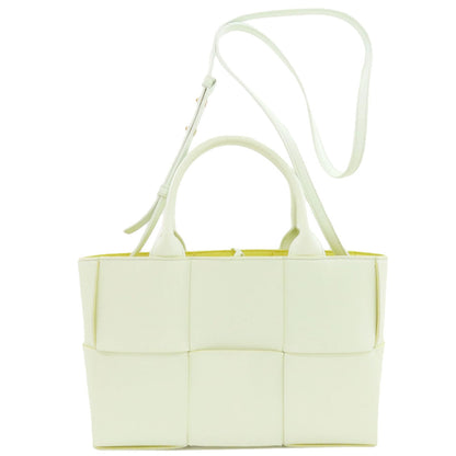 BOTTEGA VENETA Arco 2WAY Handbag Calf Ladies [Used]