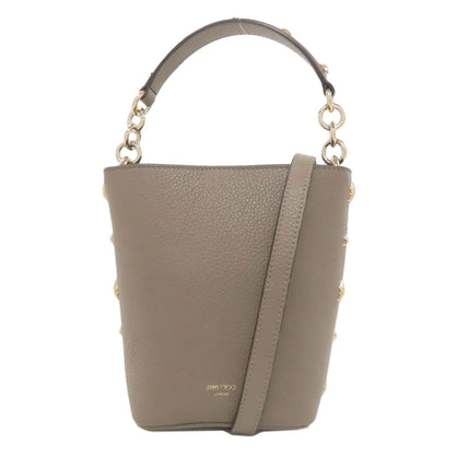 ジミーチュウ スターモチーフ 2WAY ハンドバッグ レザー レディース 【中古】【Jimmy Choo】