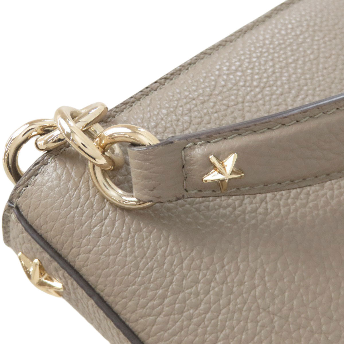 ジミーチュウ スターモチーフ 2WAY ハンドバッグ レザー レディース 【中古】【Jimmy Choo】