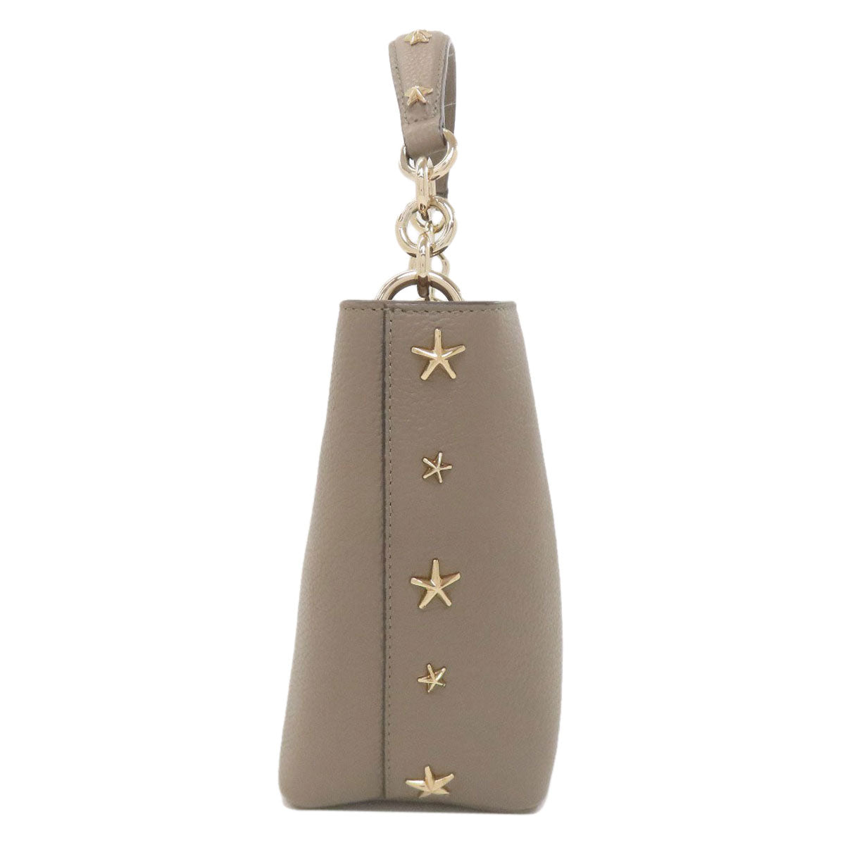 ジミーチュウ スターモチーフ 2WAY ハンドバッグ レザー レディース 【中古】【Jimmy Choo】