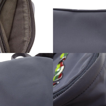 FENDI Logo patch Backpack Â· Daypack Nylon Poly UrethaneLadies [Used]