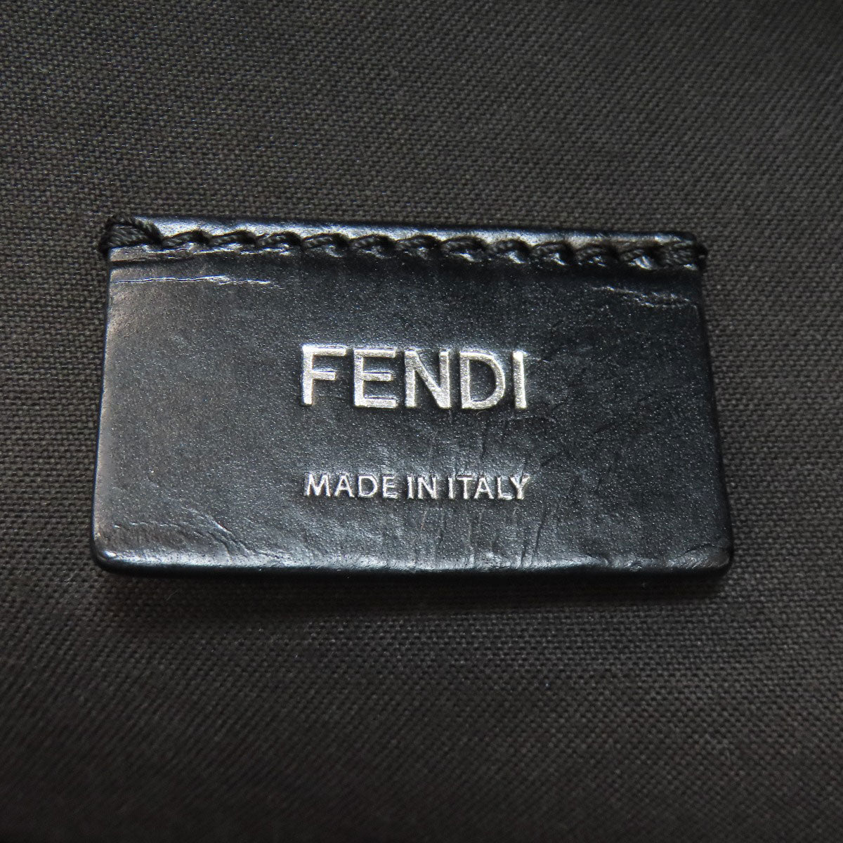 FENDI Logo patch Backpack Â· Daypack Nylon Poly UrethaneLadies [Used]