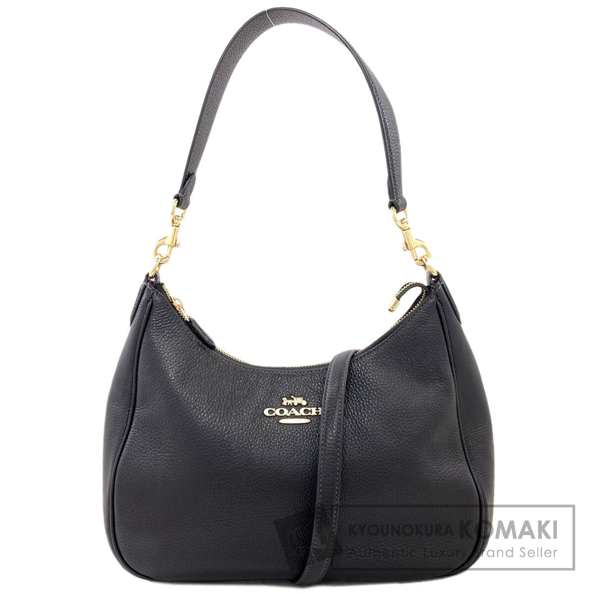 COACH CJ517 Terry Hobo 2WAY Shoulder Bag Leather Ladies [Used]