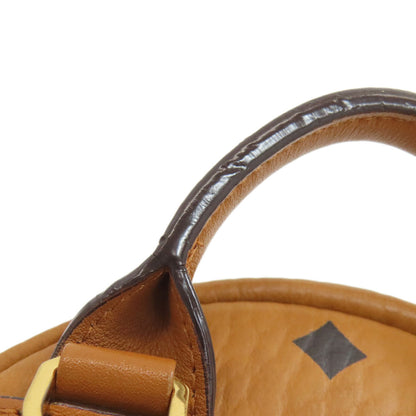MCM logo Backpack Â· Daypack PVC Ladies [Used]