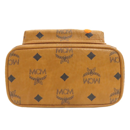 MCM logo Backpack Â· Daypack PVC Ladies [Used]