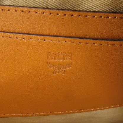 MCM logo Backpack Â· Daypack PVC Ladies [Used]