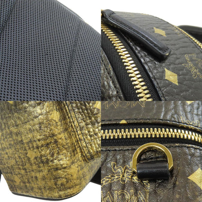 MCM logo Backpack Â· Daypack PVC Ladies [Used]
