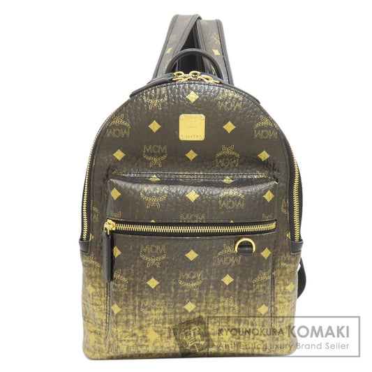 MCM logo Backpack Â· Daypack PVC Ladies [Used]