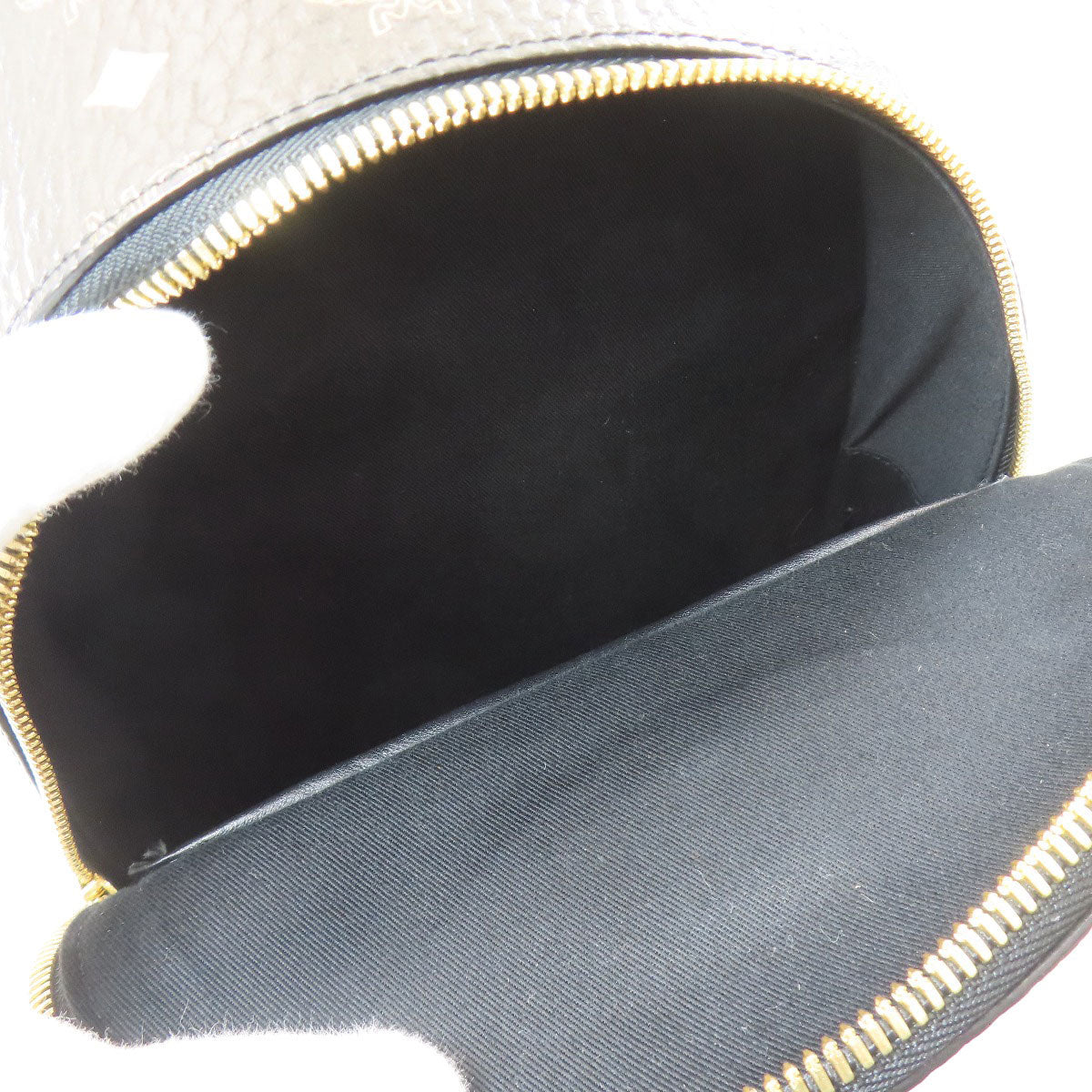 MCM logo Backpack Â· Daypack PVC Ladies [Used]