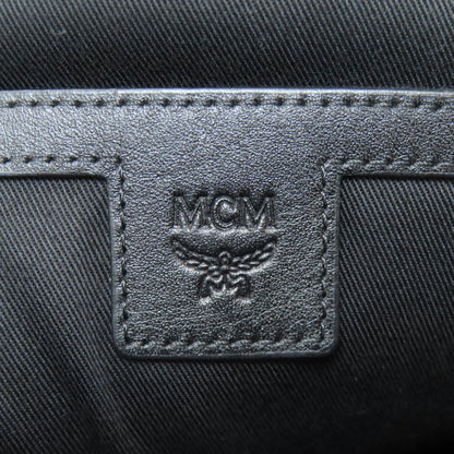 MCM logo Backpack Â· Daypack PVC Ladies [Used]
