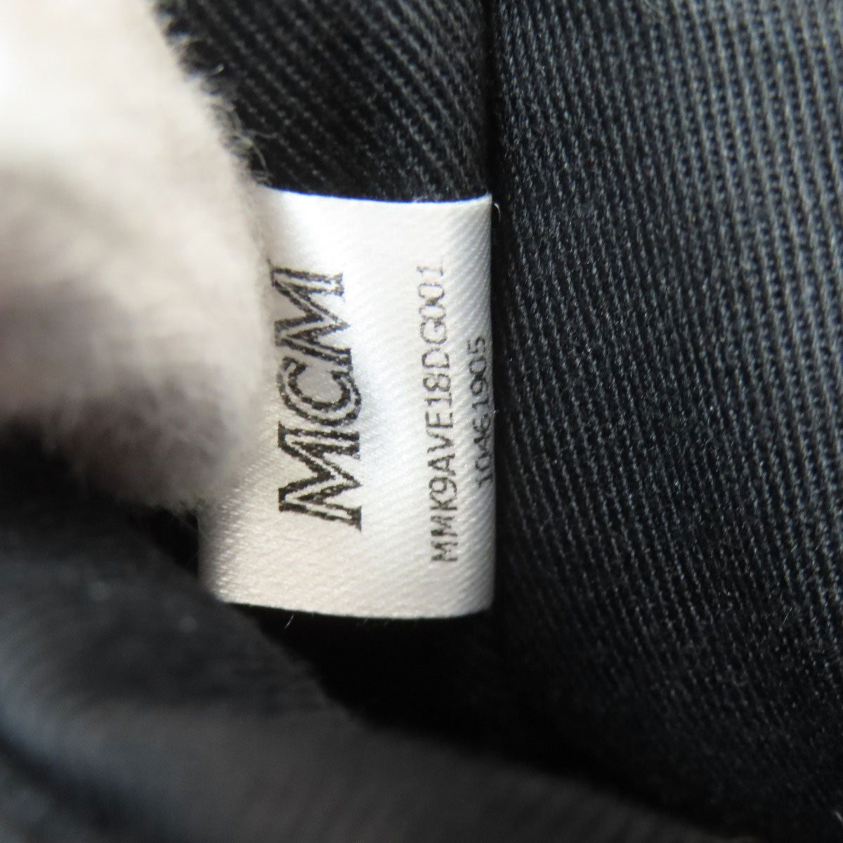 MCM logo Backpack Â· Daypack PVC Ladies [Used]