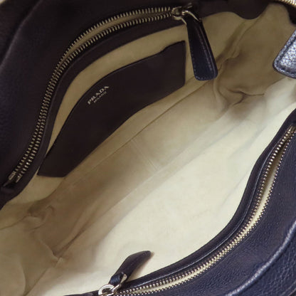 プラダ トライアングル ワンショルダー ショルダーバッグ カーフ レディース 【中古】【PRADA】