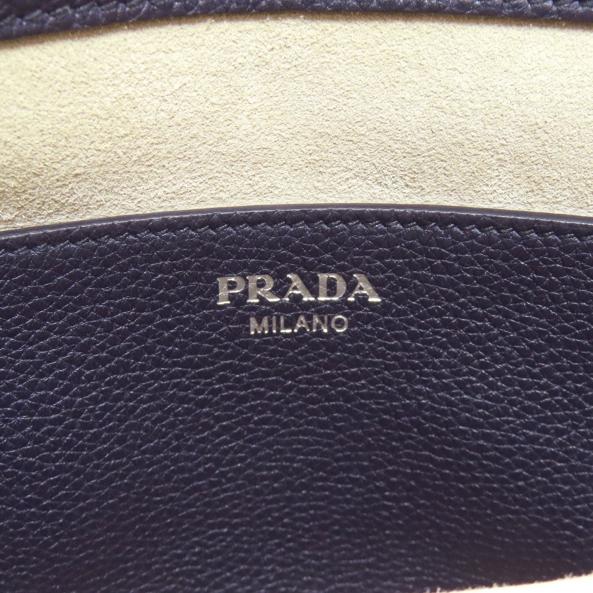 プラダ トライアングル ワンショルダー ショルダーバッグ カーフ レディース 【中古】【PRADA】