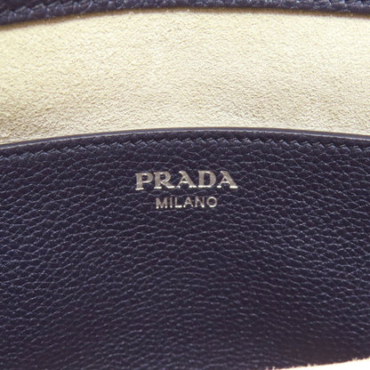 プラダ トライアングル ワンショルダー ショルダーバッグ カーフ レディース 【中古】【PRADA】