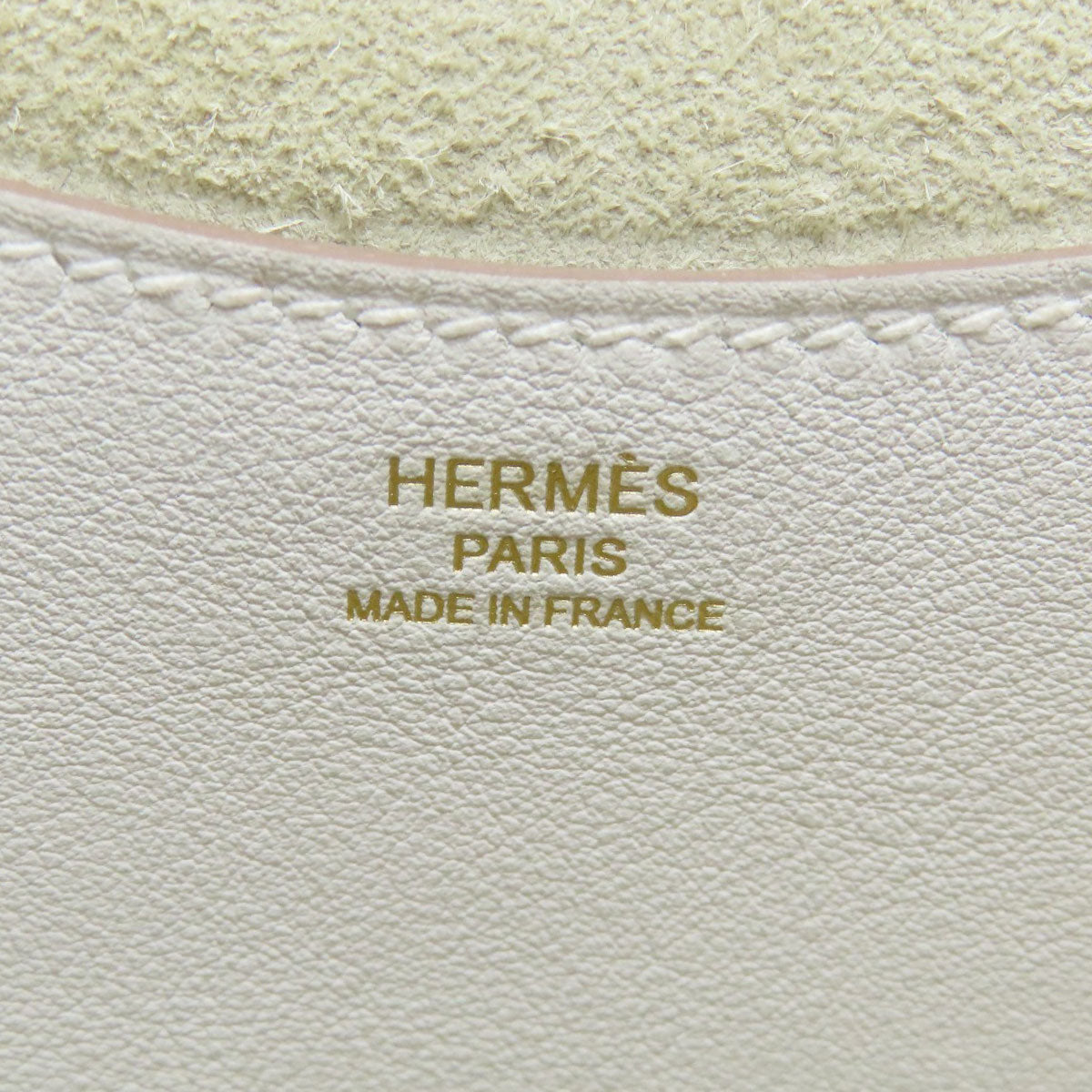 HERMES In the Loop 18 Gold Hardware Handbag Taurillon Clemence Ladies [Used]