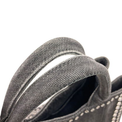 PRADA BN2439 Canapa mini 2 WAY Tote Bag Denim Ladies [Used]