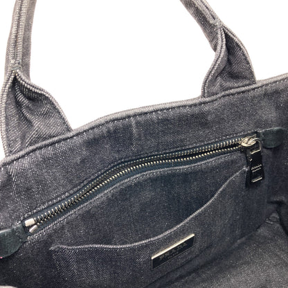 PRADA BN2439 Canapa mini 2 WAY Tote Bag Denim Ladies [Used]