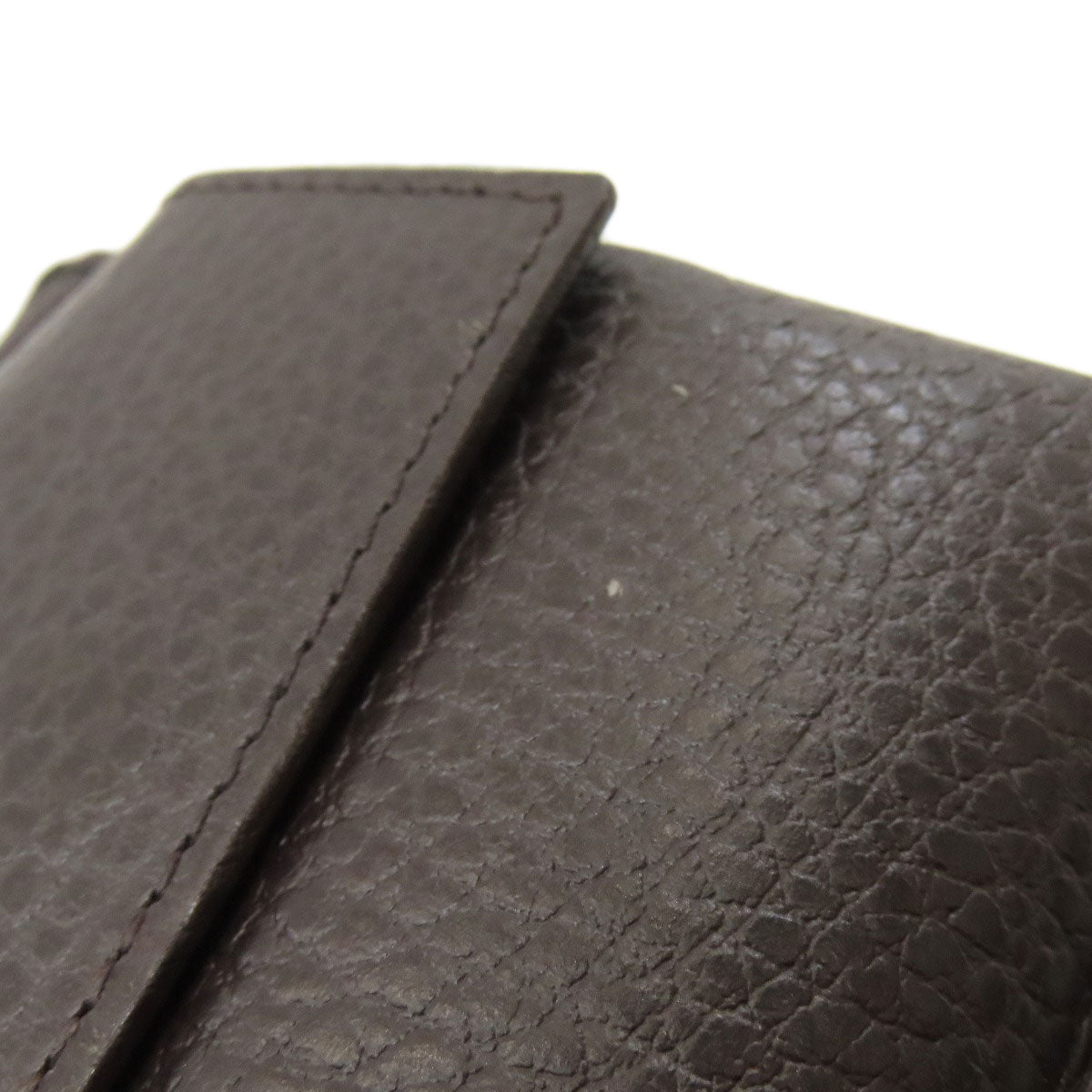 GUCCI 150413 Outlet GG Bifold Wallet with Coin Pocket Canvas LeatherLadies [Used]