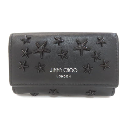 Jimmy Choo Star motif key holder Leather Ladies [Used]