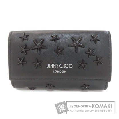 Jimmy Choo Star motif key holder Leather Ladies [Used]