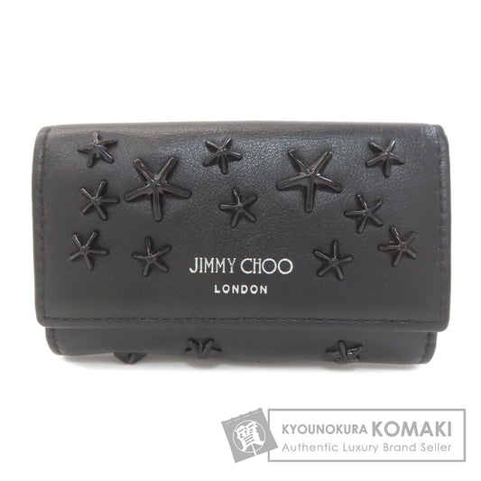 Jimmy Choo Star motif key holder Leather Ladies [Used]